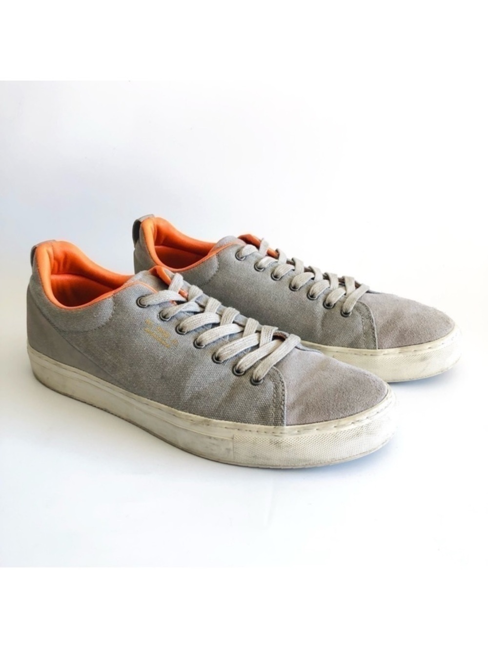 Andre’ Leather and Canvas Sneakers